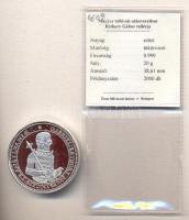 Magyar tallérok utánveretben "Báthory Gábor Tallérja 1609." Ag (0,999) 20g T:PP Tanúsítvánnyal, csak 2000db!