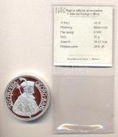 Magyar tallérok utánveretben "I. Rákóczi György Tallérja 1646." Ag (0,999) 20g T:PP Tanúsítvánnyal, csak 2000db!