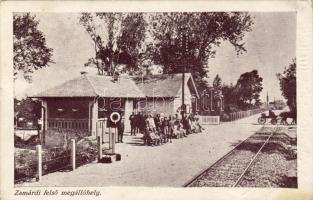 Zamárdi-felső Bahnhof