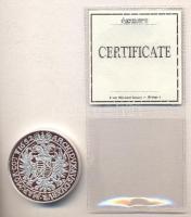 Magyar tallérok utánveretben "III. Ferdinánd Tallérja 1652." Ag (0,999) 20g T:PP Tanúsítvá...