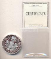 Magyar tallérok utánveretben "II. Ferdinánd Tallérja 1632." Ag (0,999) 20g T:PP Tanúsítván...