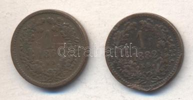 1882KB 1Kr + 1868KB 1Kr T:3