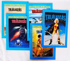 Öt darab Találkozás c. fantasy képregény, egyik dedikált