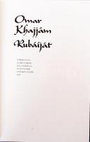 Omar Khajjám: Rubáíját. Helikon 2004. Szász Endre illusztrációival