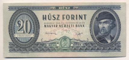 1949. 20Ft T:II(hajtva,de nincs törve)