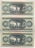 1949. 10Ft + 1957. 10Ft + 1962. 10Ft T:II