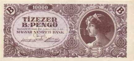 1941. 20P + 1945. 500P + 1.000.000P (2x) + 1946. 1.000.000.000P + 10.000BP + 100.000BP T:I-,II,III