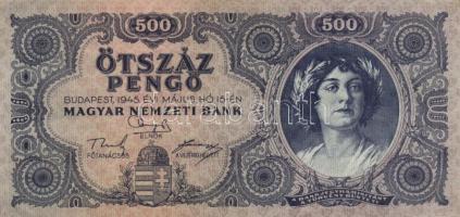 1941. 20P + 1945. 500P + 1.000.000P (2x) + 1946. 1.000.000.000P + 10.000BP + 100.000BP T:I-,II,III