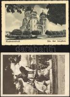 Kolozsvár és Szatmárnémeti - 2 db városképes lap a 40-es évekből