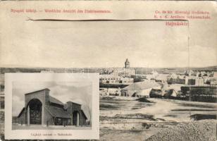 Hajmáskér Kaserne Leporello mit Balonhalle
