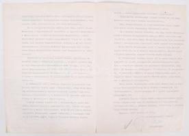 1947 A magyar miniszerelnökség levele a Statesman' Year Book c. diplomata-információs évkönyvbe...