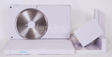 Scarlet elektromos kenyérszeletelő, használatlan /  Electronic bread slicer, 33x27x18cm