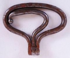 Utazó fogas?, kinyitható fém, h:8 cm