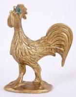 Öntött réz mini kakas, m:5 cm
