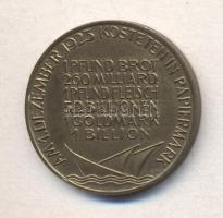 Német Birodalom / Weimari Köztársaság 1923. "Des Deutschen Volkes Leidensweg / AM 1. DEZEMBER 1...