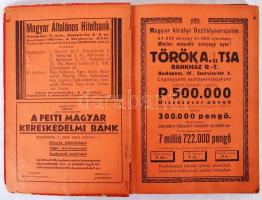 1936 Kincses Kalendárium. Jubileumi szám 1896-1936. A Budapesti Hírlap előfizetőinek