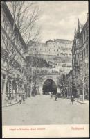 Budapest I. Alagút Krisztinaváros felől, Divald