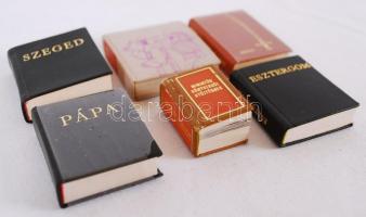 6db minikönyv: Hendók mester és Busa deák, Esztergom, Tábori kis tracta, etc