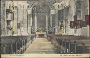 Kunszentmárton Katolikus templombelső (EK)