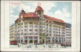 Budapest XIII. Váci út 34. Krayer Festékudvar litho