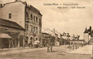 Nagyszalonta Toldi Miklós tér (hátoldal sérült)