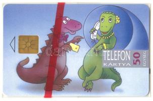Philatelia Dino használatlan magyar telefonkártya, 50e