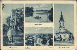 Endrőd hősi emlékművel