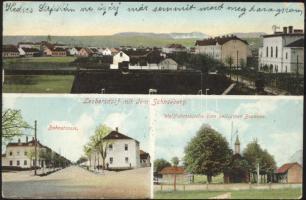 Leobersdorf railway street, pilgrimage church, healing fountain (EB)