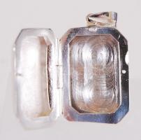Ezüst (Ag) fényképtartó medál / 
Silver locket, 8,83gr