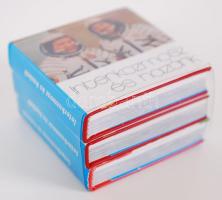 Minikönyv: Interkozmosz és hazánk. Zrinyi Nyomda 1980. Farkas Bertalan dedikációjával