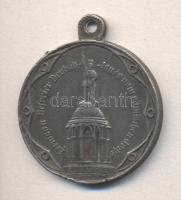 Német Birodalom 1875. "Hermann Emlékmű felavatása emlékére" ezüstözött Br emlékmedál T:3
G...