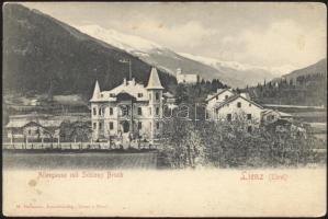 Lienz Allee road with Bruck castle (fl)