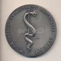 Madarassy Walter (1909-1994) 1969. "Scientiarum Medicinae Universitas Budapestinensis-Semmelweis,Hőgyes,Korányi" ezüstözött Br emlékérem (60mm) T:2