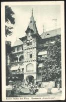 Baden bei Wien Gutenbrunn sanatorium (EB)