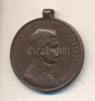 1917. Bronz Vitézségi Érem "IV. Károly / Fortitudini" mellszalag nélkül T:2 1917. Medal for Bravery without ribbon Br sign:Kautsch C:XF