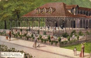 Szovátafürdő Fővárosi vendéglő (saroktörés)