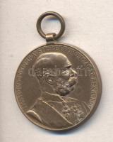 1898. "Jubileumi Emlékérem Fegyveres Erő Számára / Signum memoriae (AVSTR)" Br érem mellszalag nélkül T:1-,2 Hungary 1898. Commemorative Jubilee Medal for the Armed Forces without ribbon C:XF