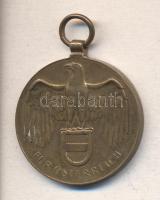 Ausztria 1932. "Háborús Emlékérem 1914-1918" Br kitüntetés. Szign.: Grienauer T:2- Austria 1932. "Great War Commemorative Medal 1914-1918" Br medallion. Sign: Grienauer C:VF