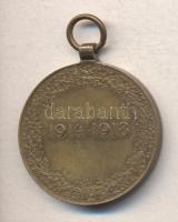 Ausztria 1932. "Háborús Emlékérem 1914-1918" Br kitüntetés. Szign.: Grienauer T:2-
Austria...