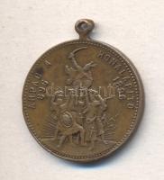 1896. "Árpád a Honalapító / I. Ferencz József a legalkotmányosabb király" Br emlékmedál (2...