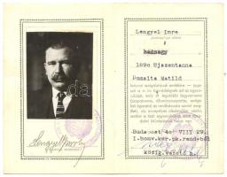 1940 Fényképes katonai emléklap