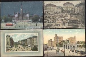 Vienna 17 db régi városképes lap