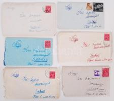 1942-1944 II. világháborúban szolgáló repülős katona családi levelei (6db)