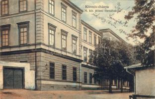 Körmöczbánya M. kir. állami főreáliskola