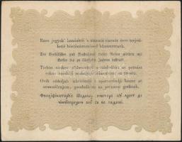 1848. 10Ft "Kossuth bankó" "büntetettnek" tévnyomattal! T:III (restaurálva)