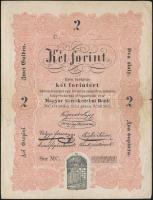 1848. 2Ft "Kossuth bankó" keltezés nélkül T:III