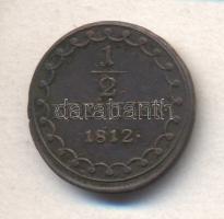 Ausztria/magyar verdejel 1812S 1/2Kr T:2-