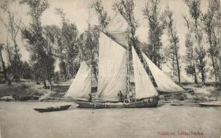 Balatoni halászbárka