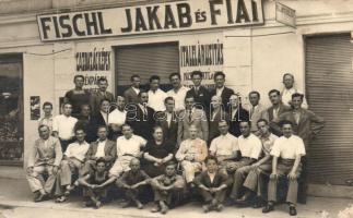 Balatonboglár Fischl Mór kereskedése (Rb)