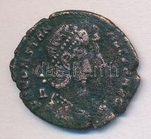 Római Birodalom / II.CONSTANTIUS 324-361. Bronzpénz dupla verete T:3 Roman Empire / CONSTANTIUS II 324-361. Follis double strike C:F